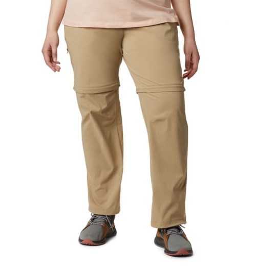 Pantaloni Columbia Saturday Trail II Convertible Dama Kaki | Plus Size DC7Z19SM8